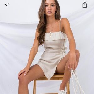 Princess Polly Playsuit / romper Rally Beige